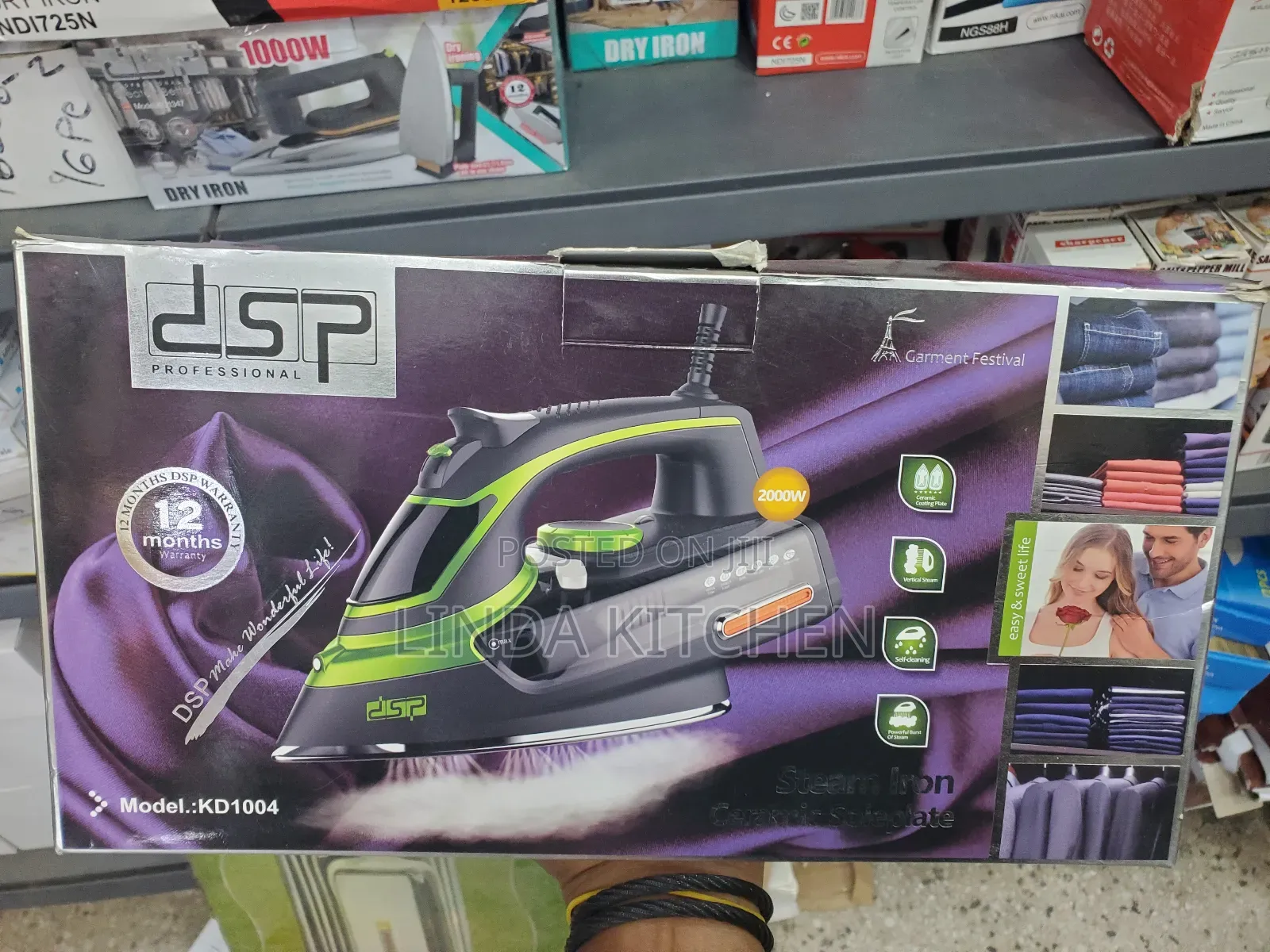 DSP Iron Steam