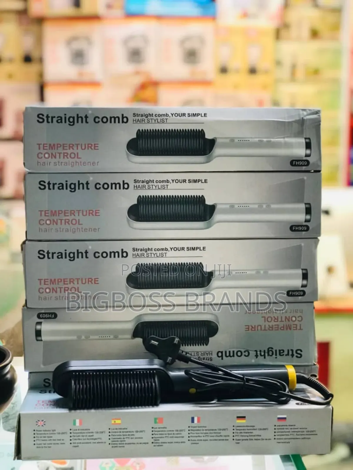 Straight Comb for Hair Styling