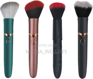 Electric Cosmetic Brush 10 Modes Vibrator Beauty Tool