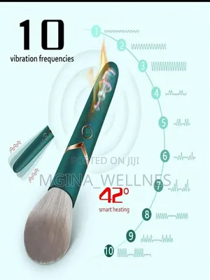 Electric Cosmetic Brush 10 Modes Vibrator Beauty Tool