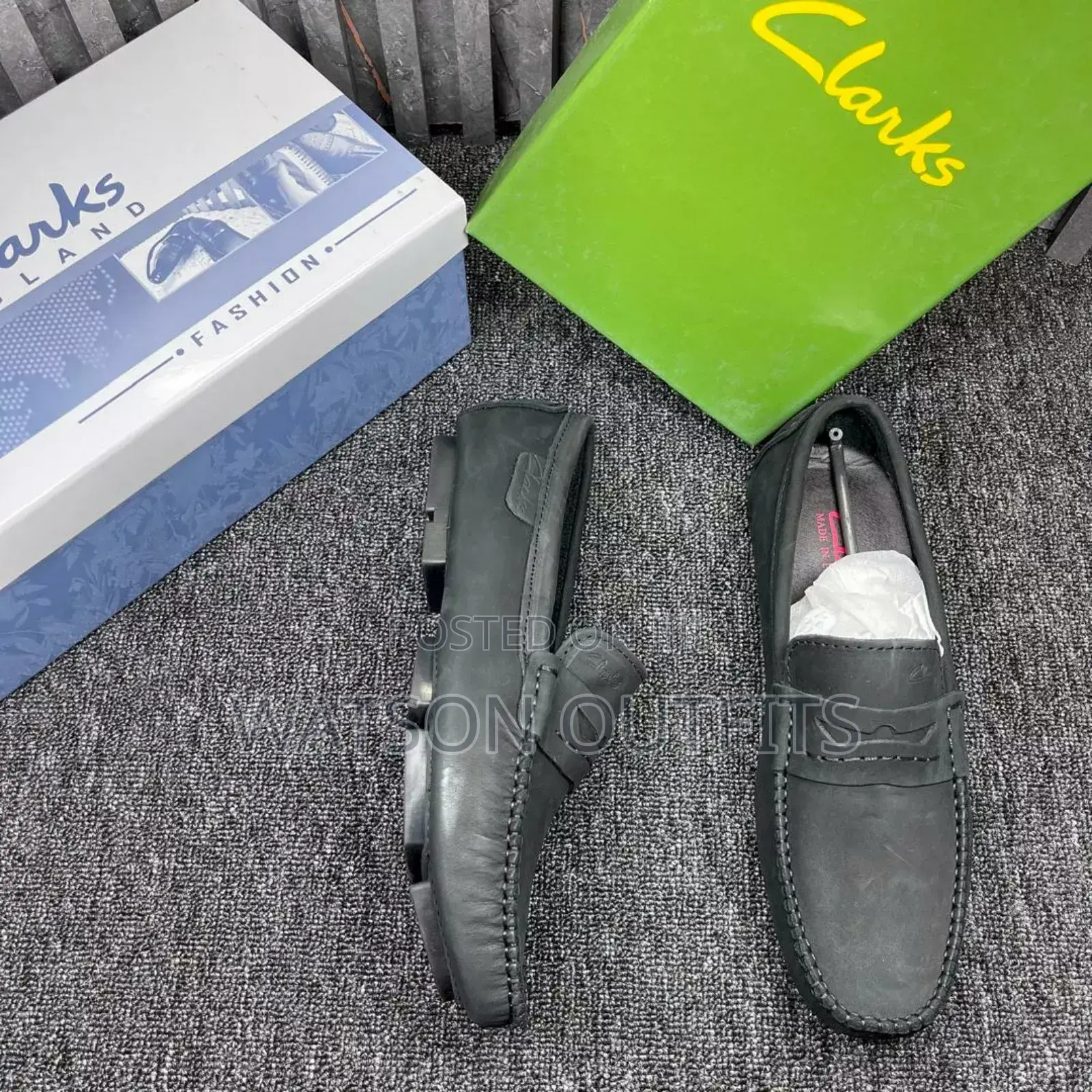 Simpo Za Clarks Za Material Ya Ngozi