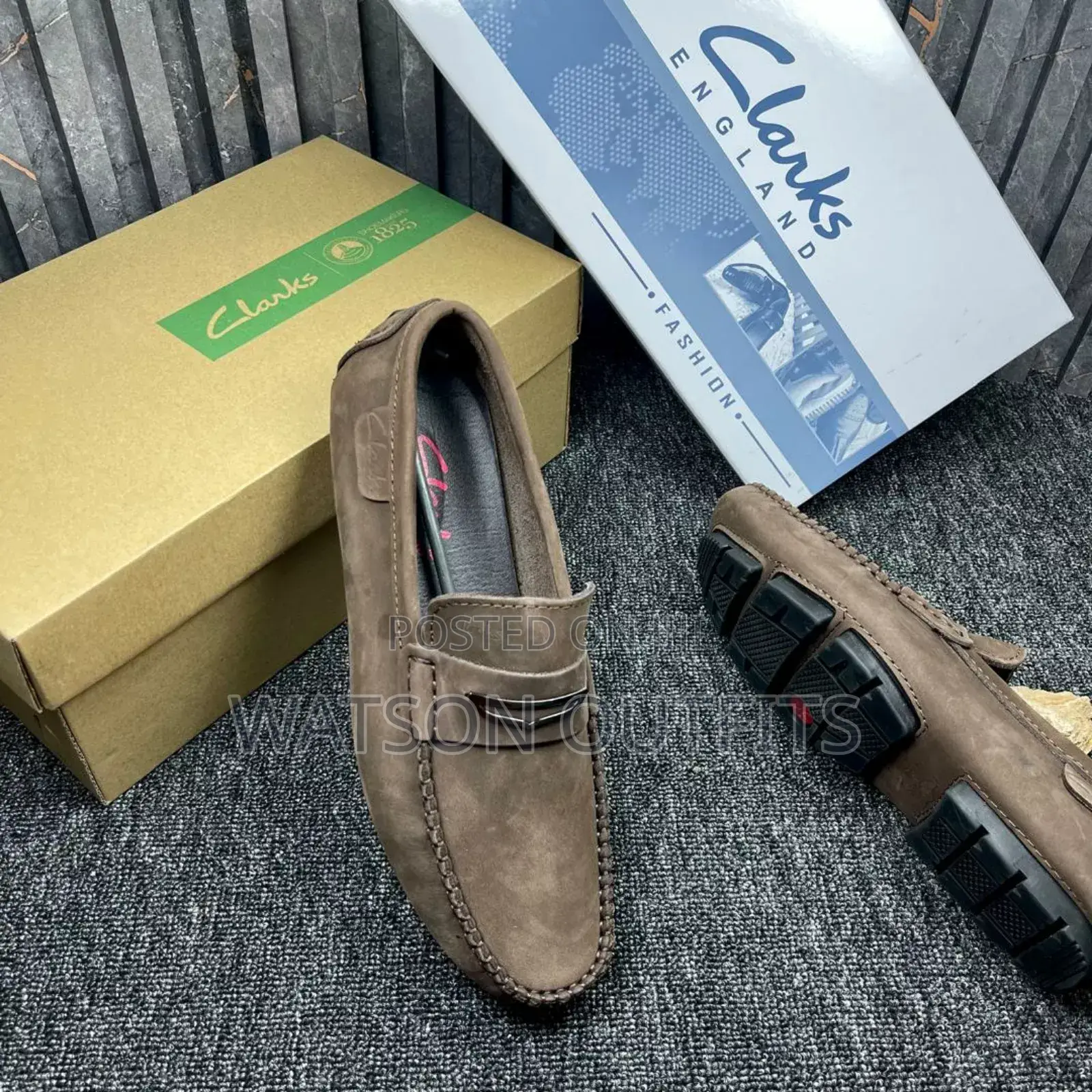Simpo Za Clarks Za Material Ya Ngozi