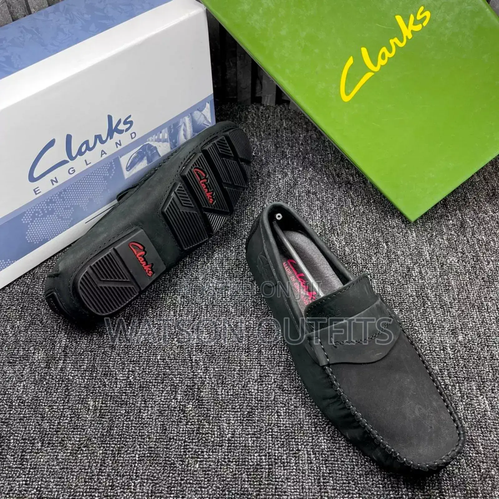 Simpo Za Clarks Za Material Ya Ngozi
