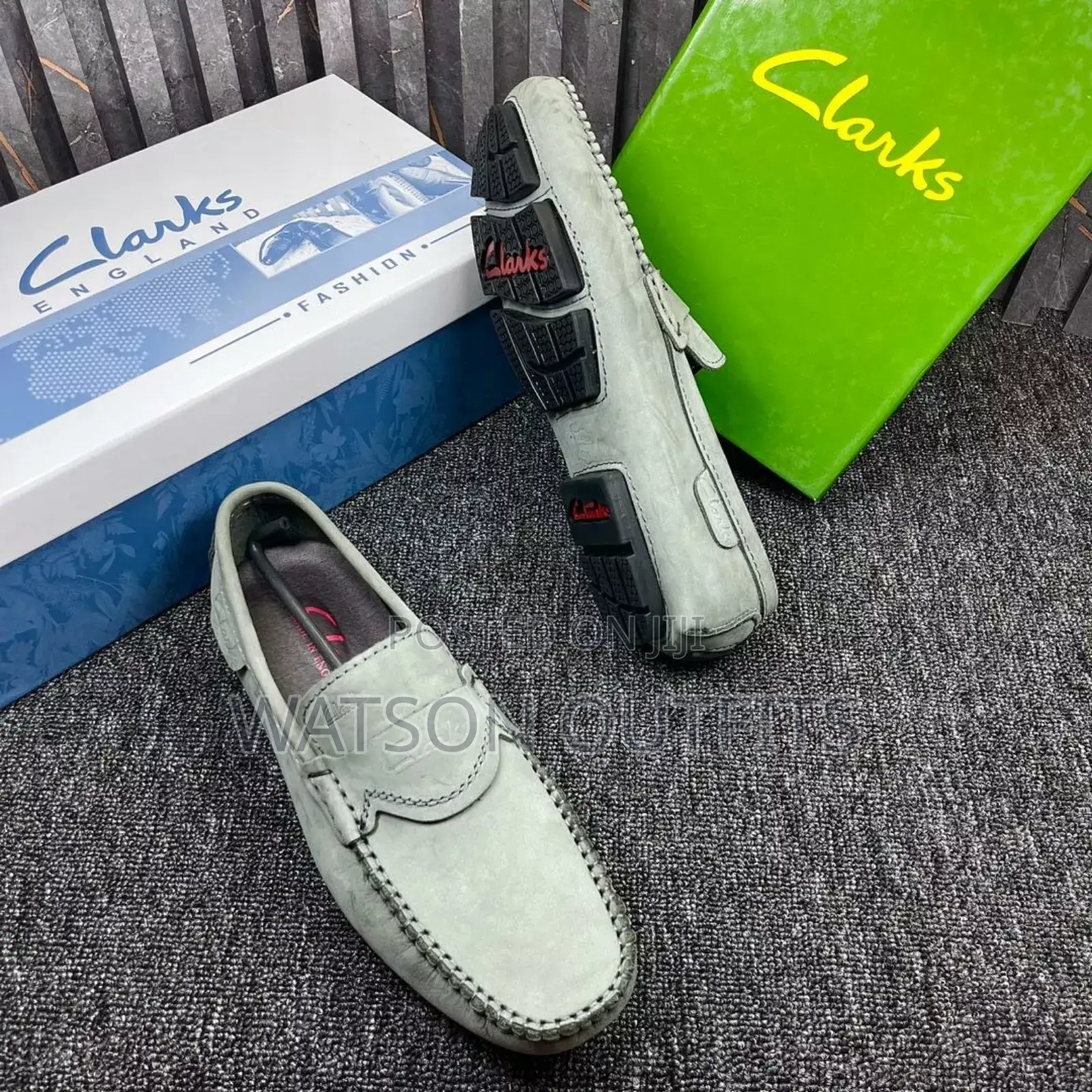 Simpo Za Clarks Za Material Ya Ngozi