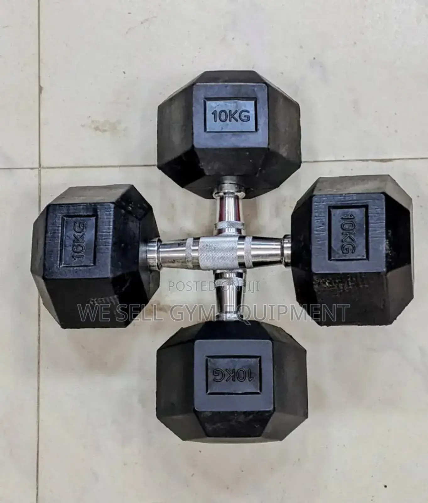 Hexagon 10kg Pair