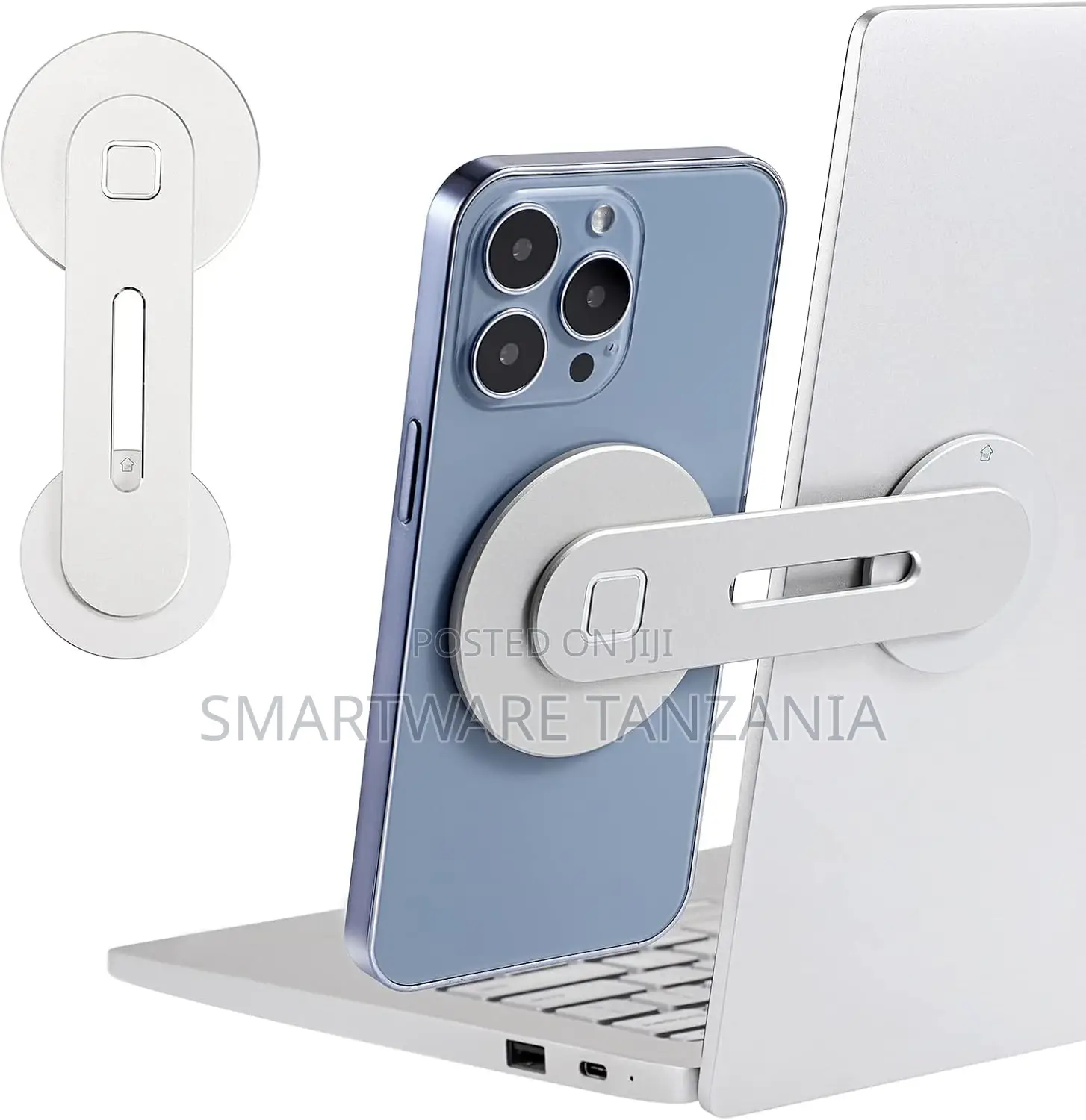 Magnetic Laptop Phone Holder For Magsafe, Foldable