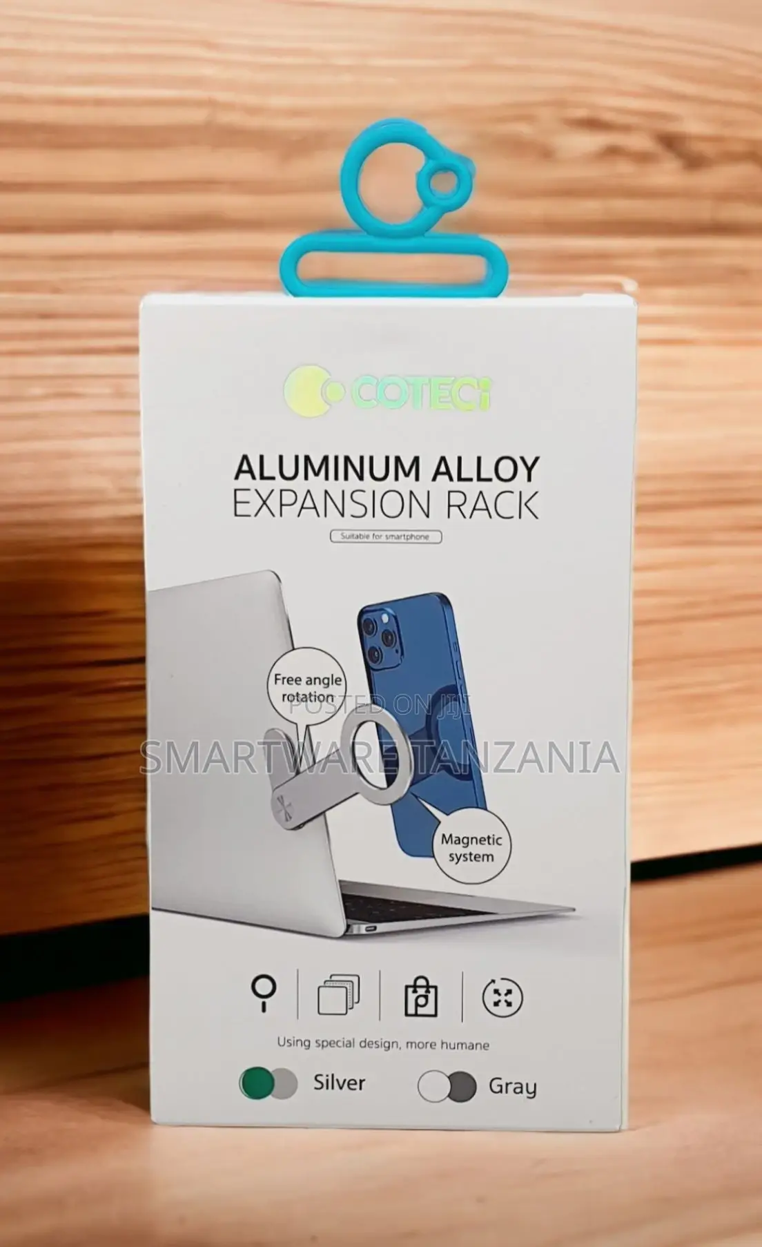 Magnetic Laptop Phone Holder For Magsafe, Foldable
