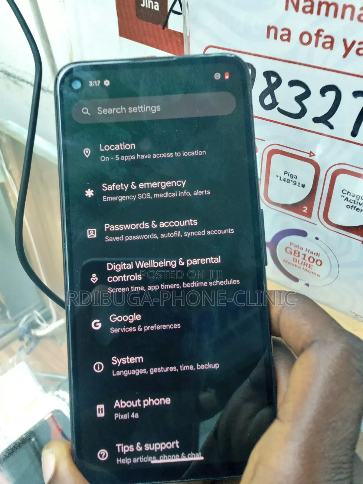 Google Pixel 4a 128 GB Black