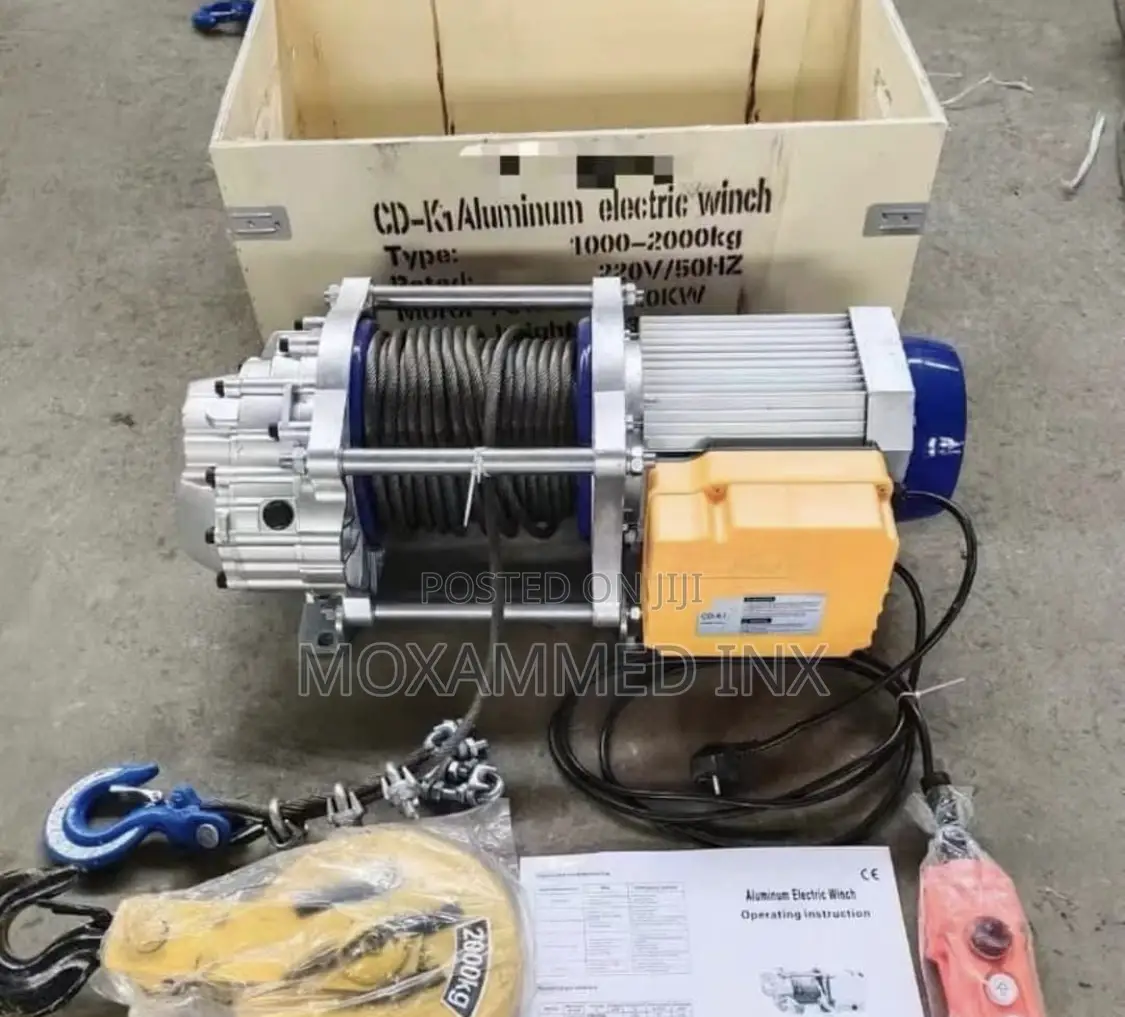 Alluminium Electric Winch 2tonne