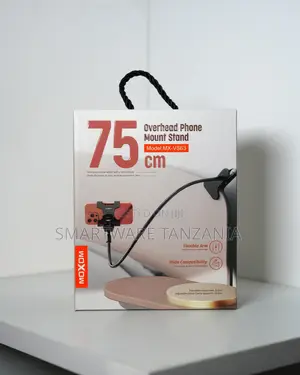 Clamp-on Phone Rack With Height Adjustment For Bedroom