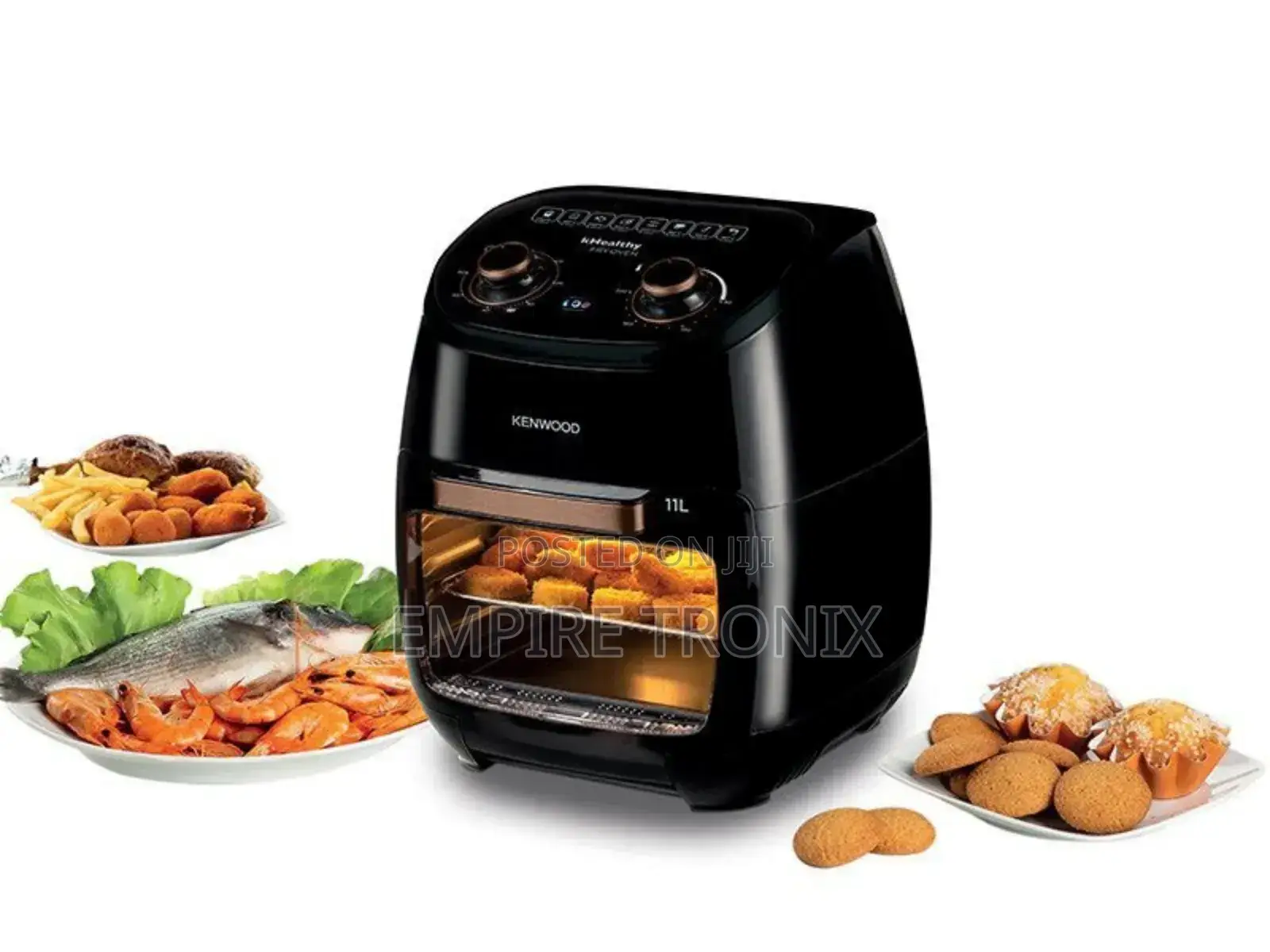 Kenwood Hfp90.000bk 11l Air Fryer Oven 2000w