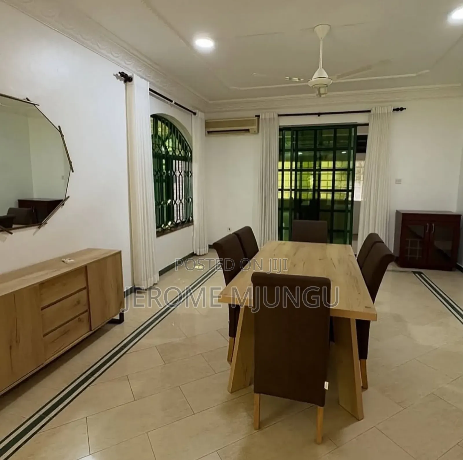 Furnished 3bdrm Villa in Masaki for rent