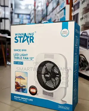 Rechargeable Battery Powered Fan Led Lantern, For Home Desk