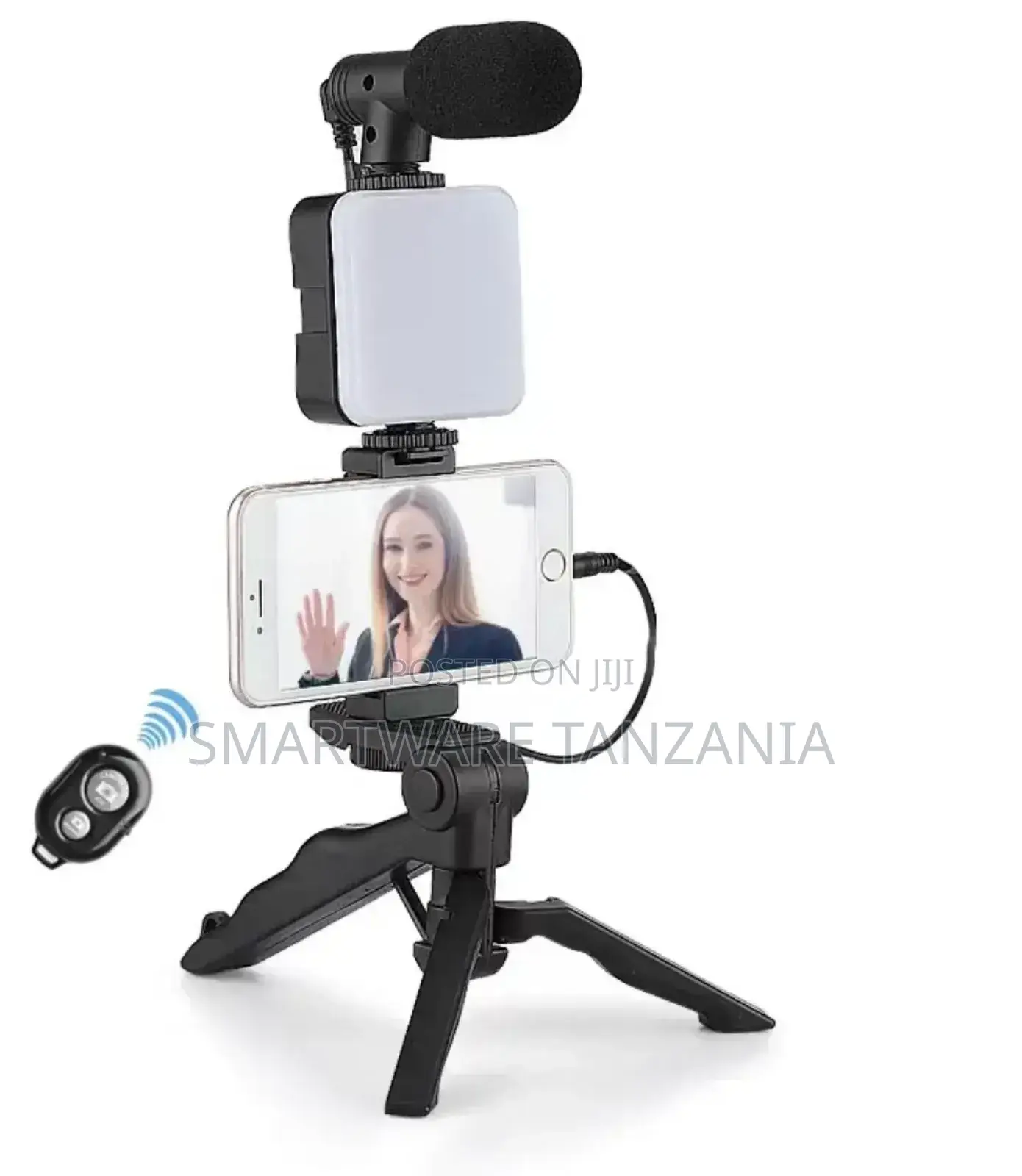 3 In 1 Live Streaming Vlog Vlogging Video Making Kit