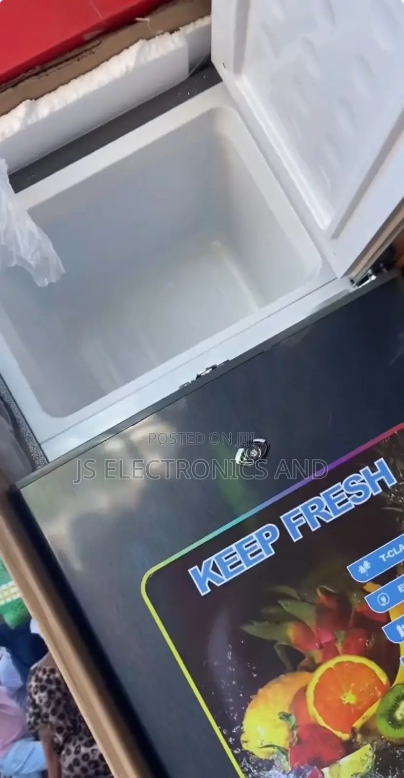 Boss Fridge Liter 100 Double Door Ni Imara Sana
