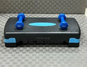 Aerobic Steps and 2kg Dumbbell Pair