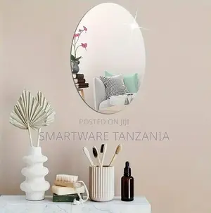 Self Adhesive Plastic Oval Mirror for Wall Sticker Mirror