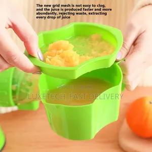 Manual Juicer With Handle for Fruits, Vegetables, Ginger
