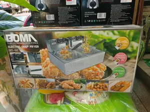 Electric Deep Fryer 6 L + 6 L (Bm-82)