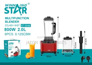 Winning Star Heavy Duty Blender 2in1 2l