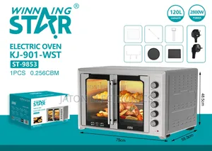 Electric Oven Double Door 120l