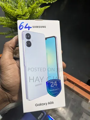 New Samsung Galaxy A06 64 GB Gray