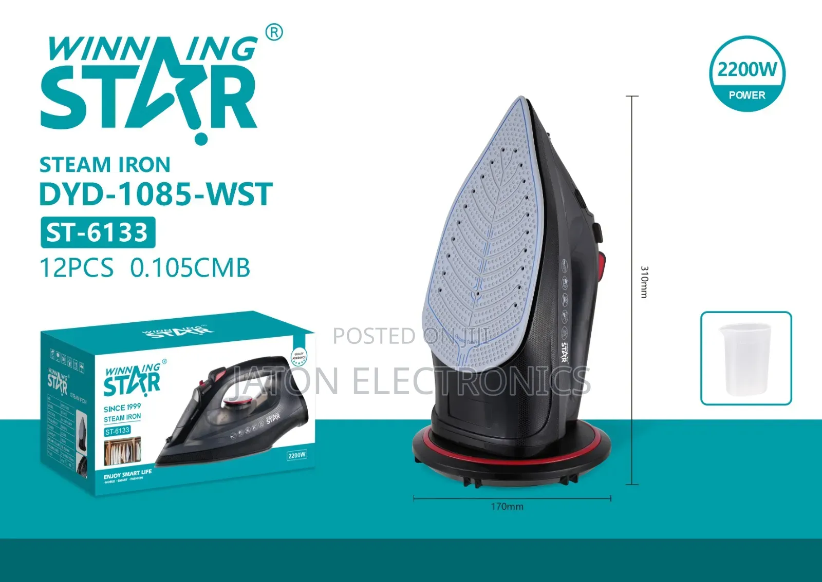 Winning Star Steam Iron
