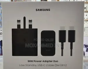 Og Samsung 50w Dual Typec Charging Adapter With 1.8meter