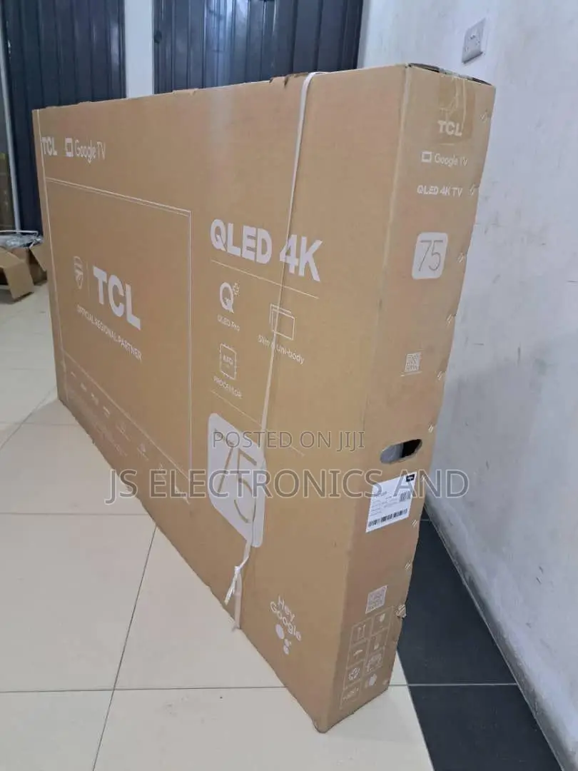 TCL Inch 75 Qled Pro (75c655) New Model Original Smart Tv