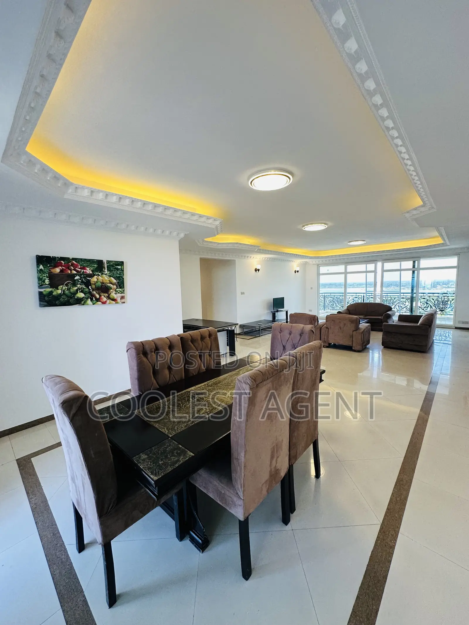 Furnished 3bdrm Apartment in Upanga Seaview, Ilala for rent