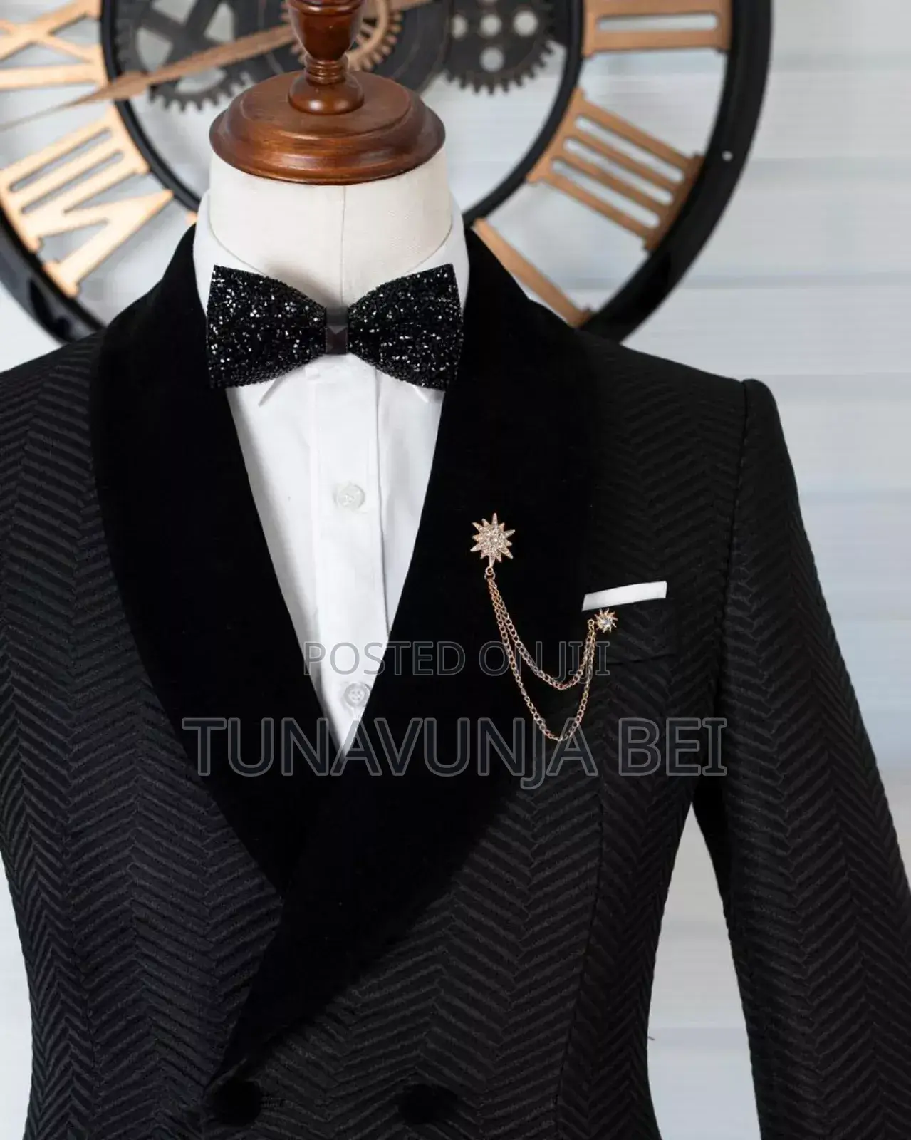 Black Suit Man Suit