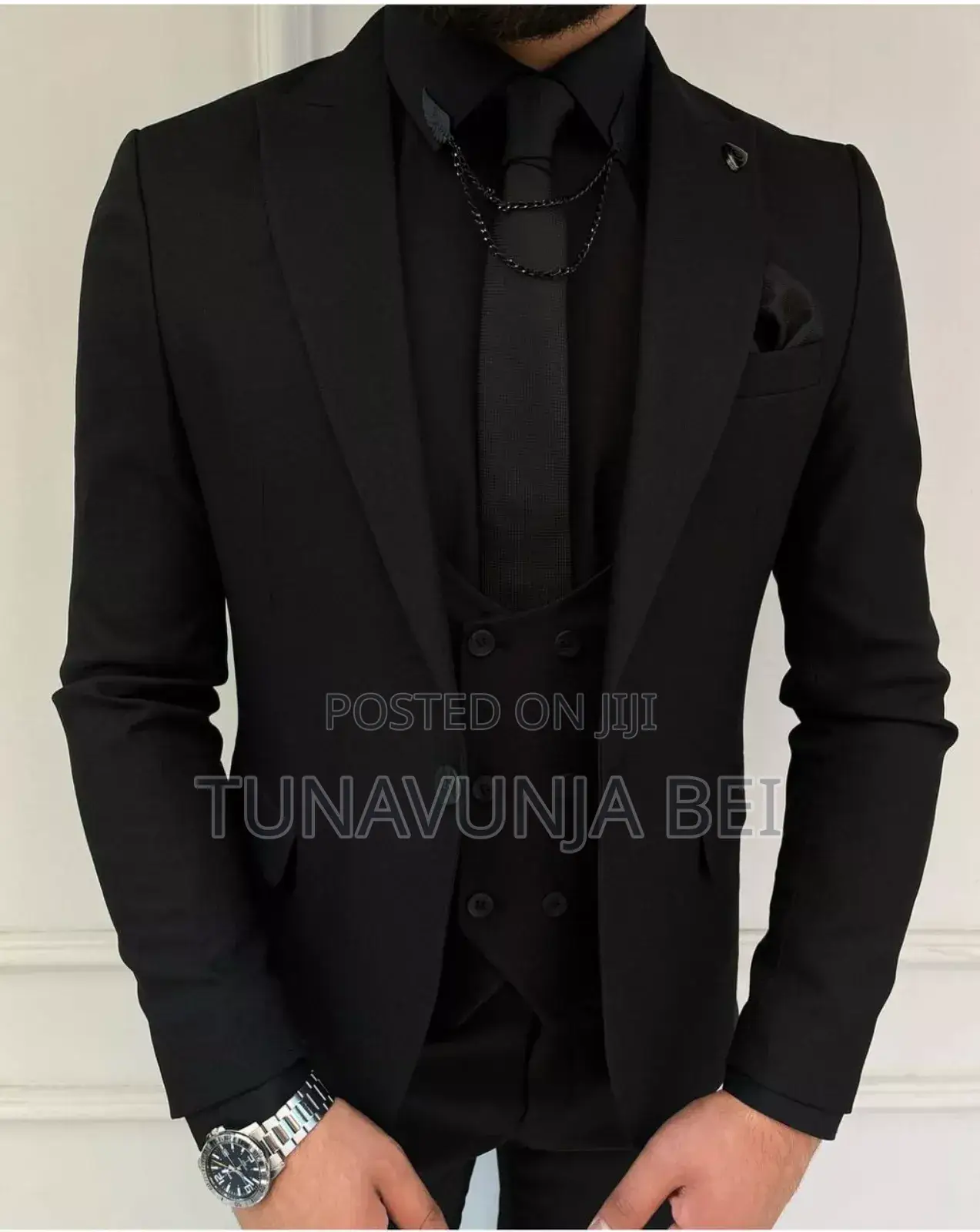 Plain Black Suit