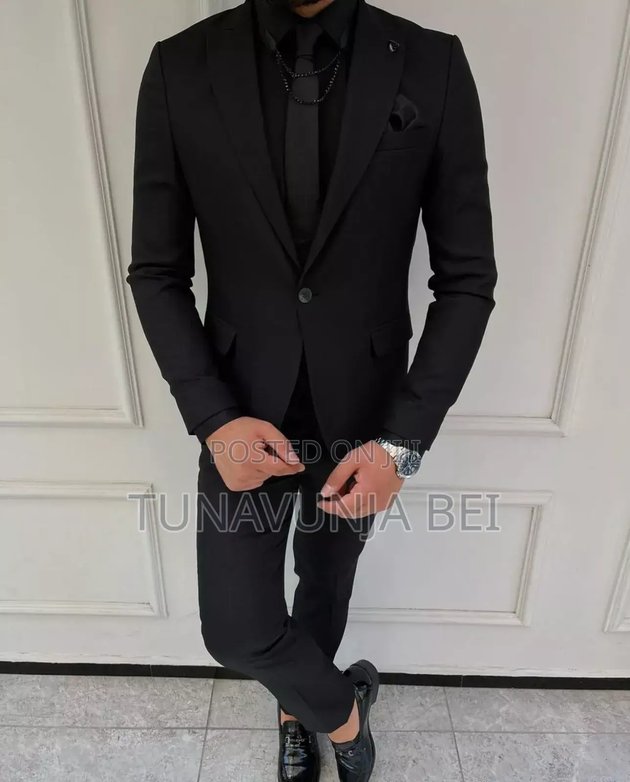 Plain Black Suit