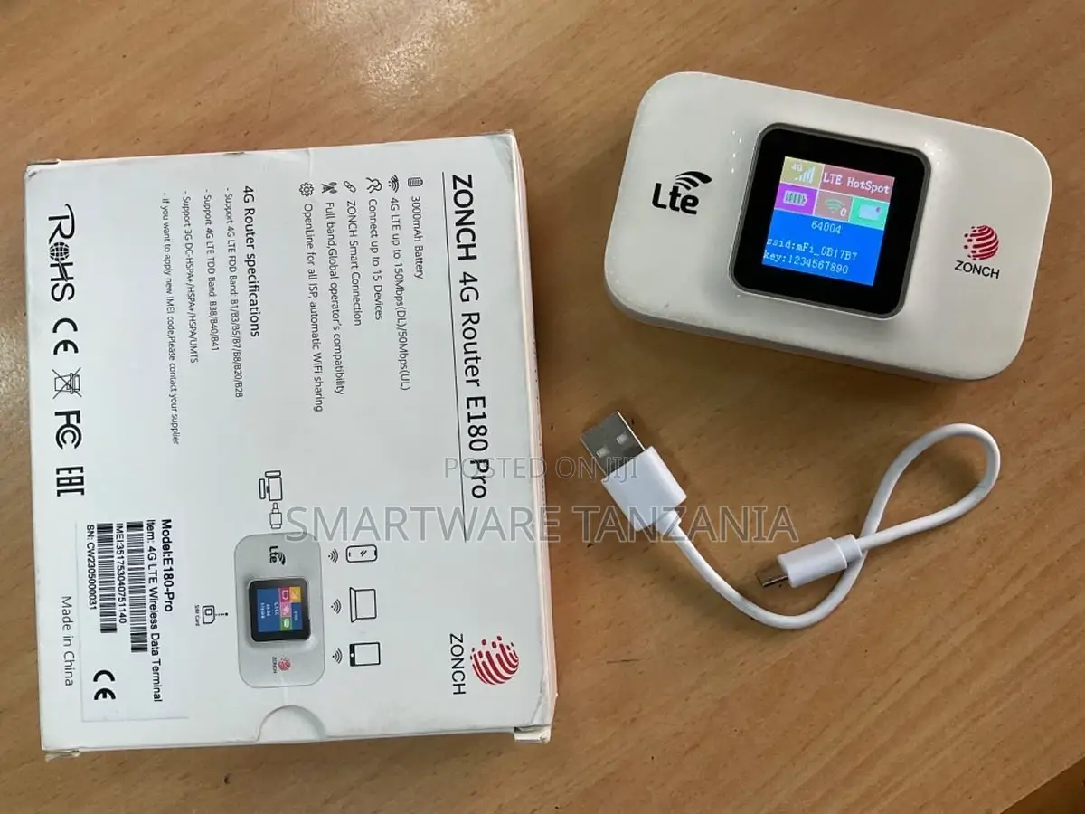 4g Lte Router, 300mbps Unlocked Mobile Hotspot Router