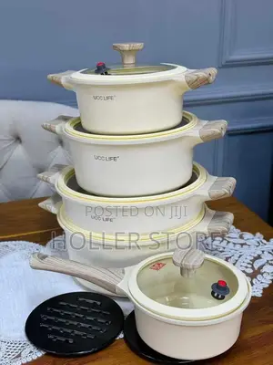 Ucc Life Cookware Set [5 Pieces ]