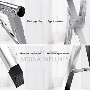 150cm Stainless Steel Foldable Clothes Drying Rack Stand