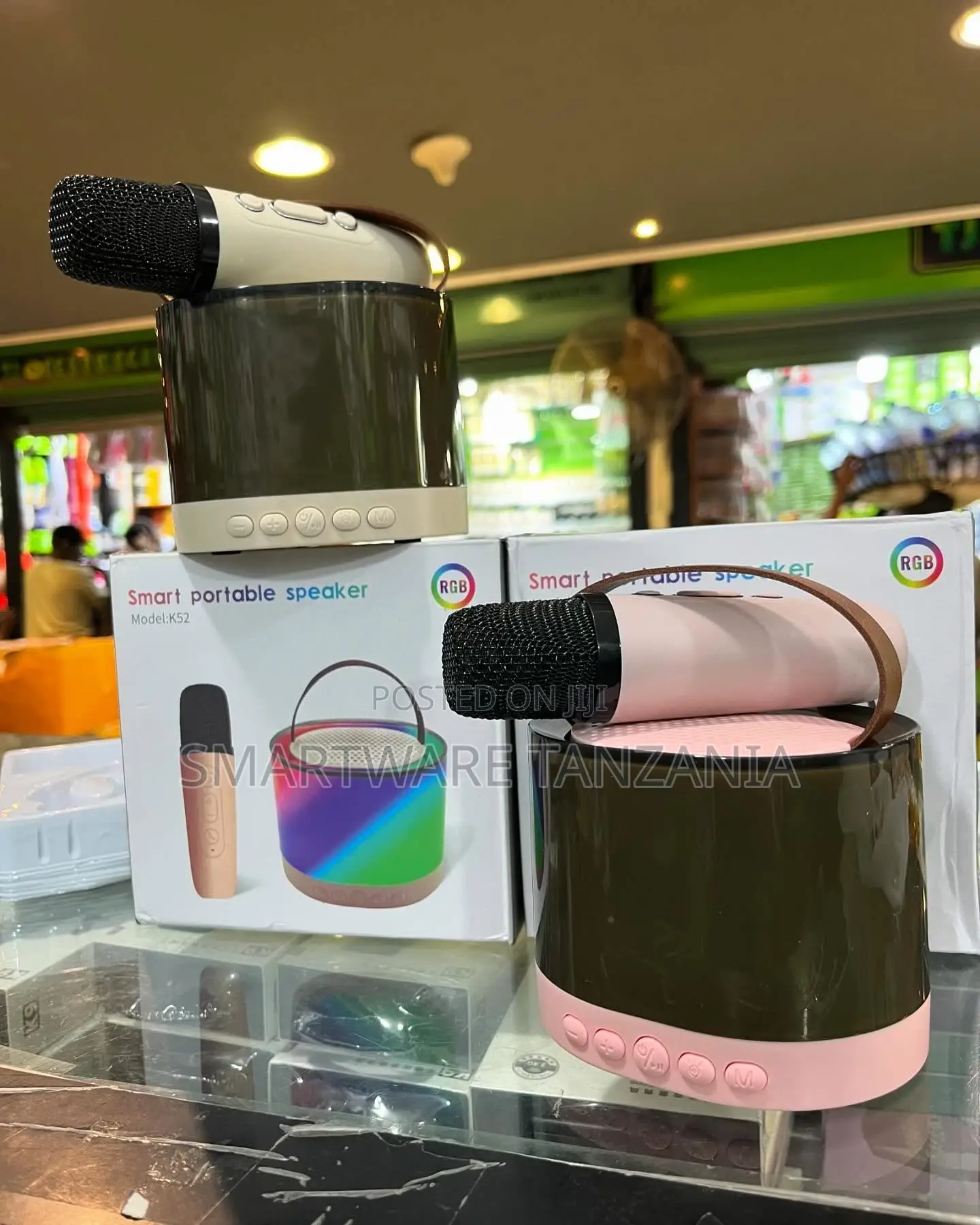 Speaker Microphone Bluetooth Speaker, Wireless Karaoke Mic