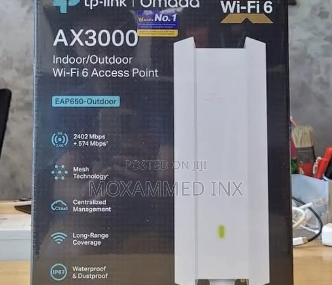 Tp Link Ax3000 Indoor/Outdoor Wi-Fi 6 Access Point Eap650