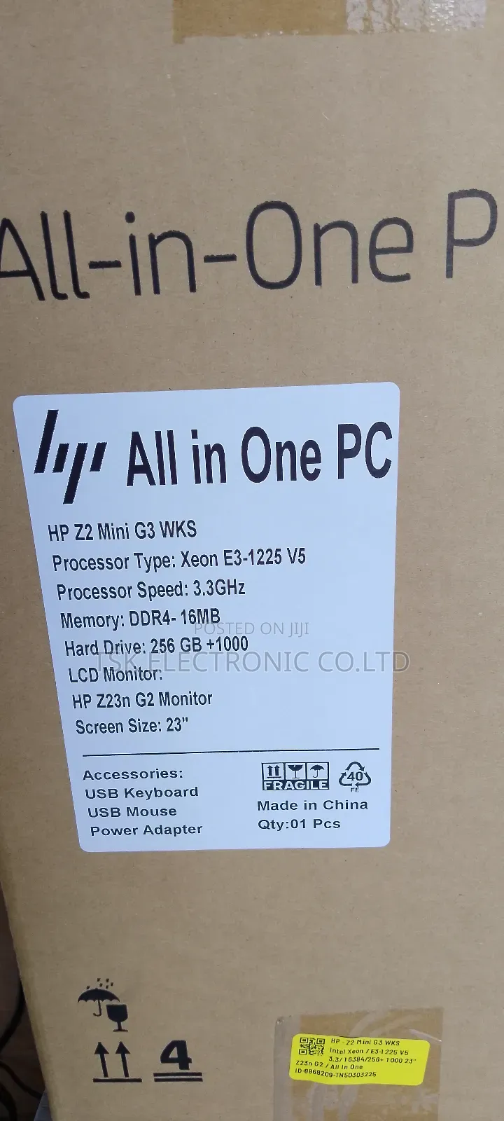New Desktop Computer HP 16GB Intel Xeon HDD+SSD 1T
