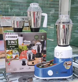 Stargold Mixer Grinder 3 in 1 1.5ltr Stainless Steel Jar