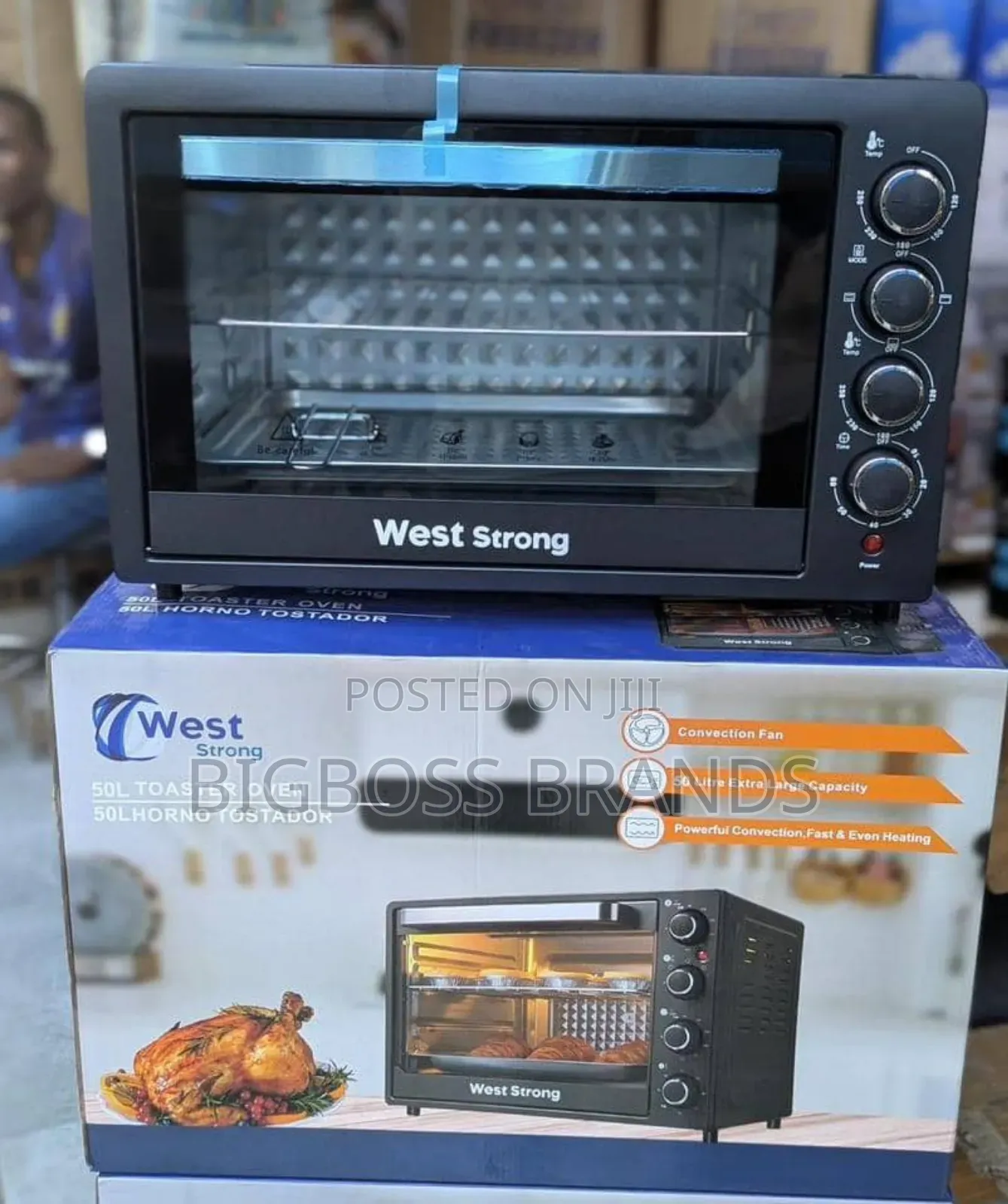 West Strong Oven 50ltr 2000 Watts