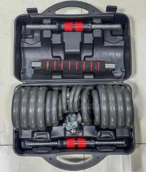 30kg Dumbbell With Mini Barbell