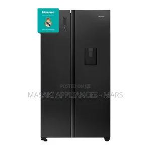 New! Hisense Side by Side H670smib-Wd | Refrigerator 514 Litres ,