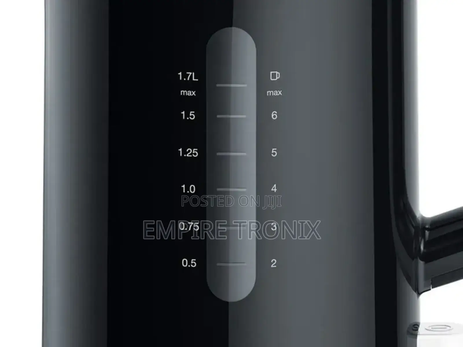 Braun Breakfast1 Water Kettle Wk 1100 Black