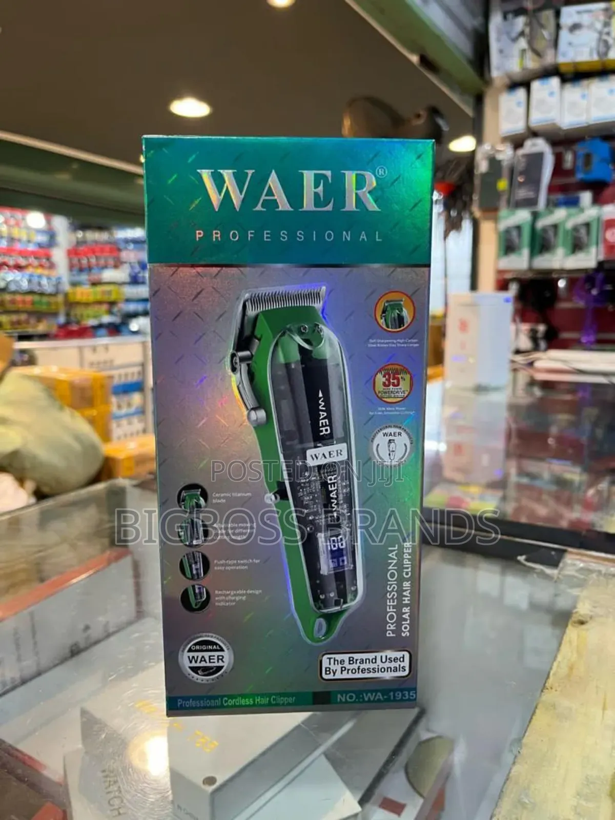 Waer Rechargeable Hair Cut Mashine Ya Kucharge Wa 1935