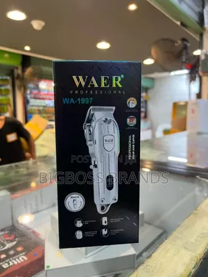 Waer Wa-1997 Rechargeable Hair Cut Mashine Ya Kucharge