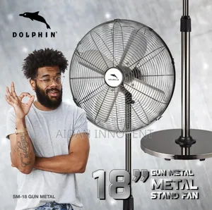 Dolphin Metalic Stand Fan 18