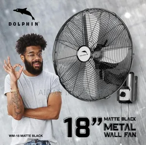 Dolphin Metalic Wall Fan 18