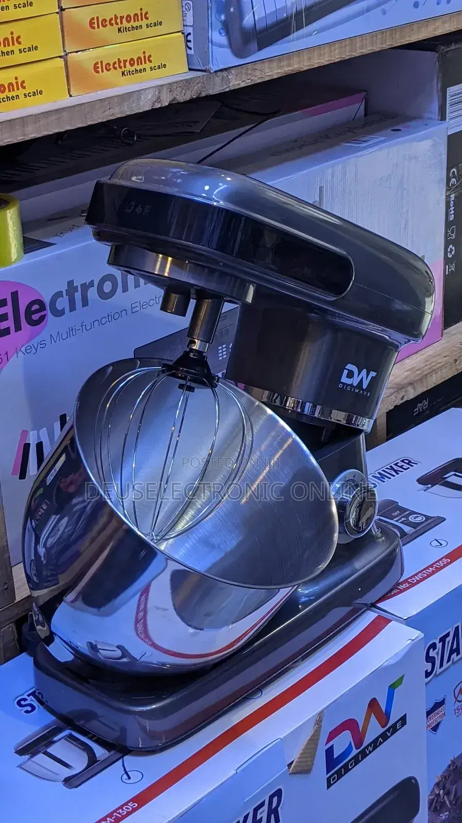 Electric Stand Mixer 10l Dw Digiwave