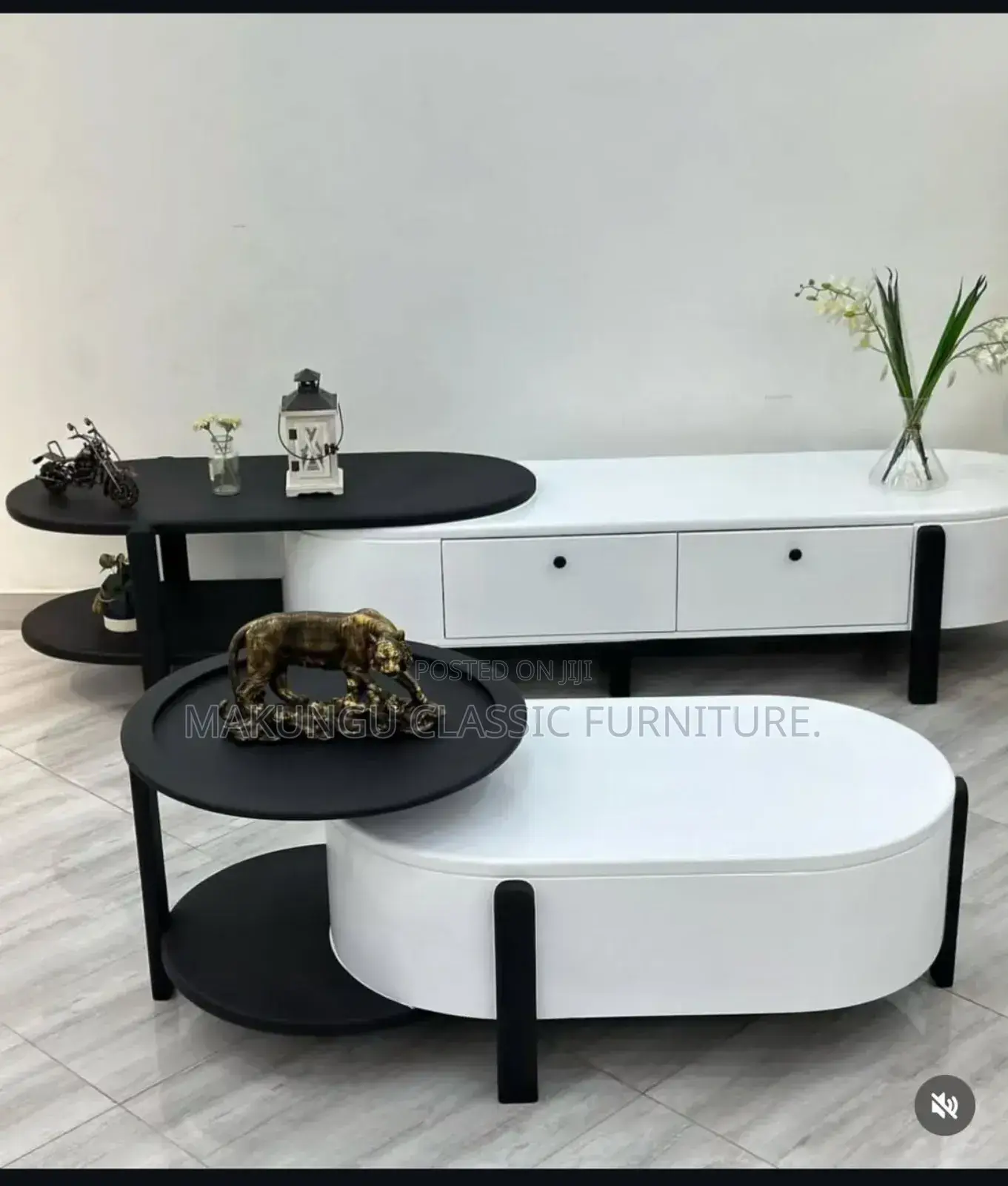 Tv Showcase Na Coffee Table Ya Kisasa